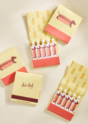 Hot Dog Matchbooks