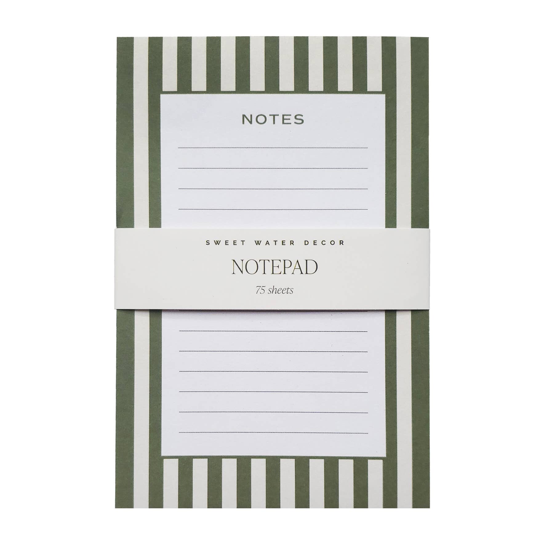 Striped Notepads