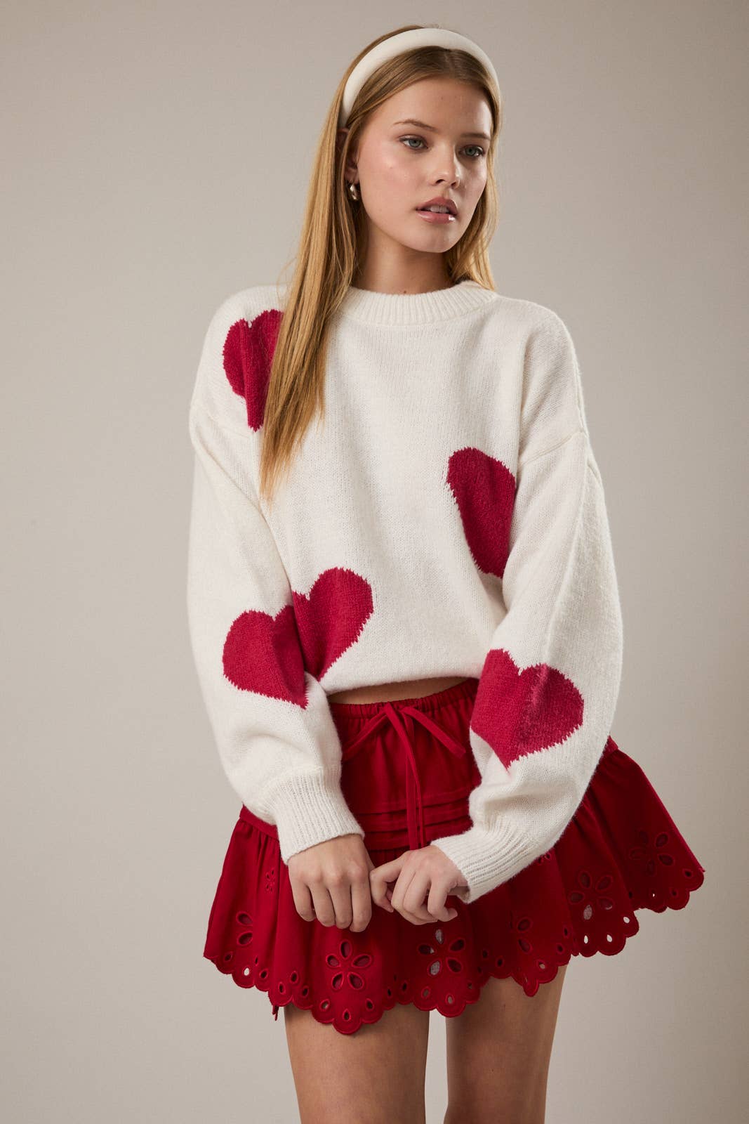Queen Of Hearts Sweater