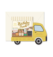 Birthday Truck Card