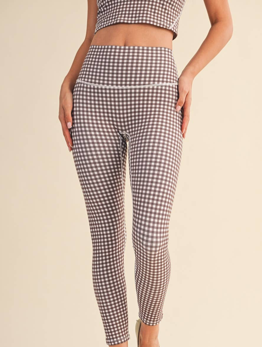 Gingham Leggings