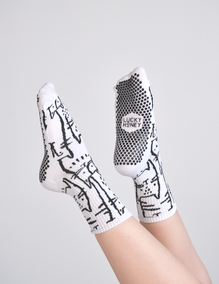 Animal Lover Grip Socks