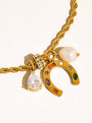 Horseshoe Charm Necklace