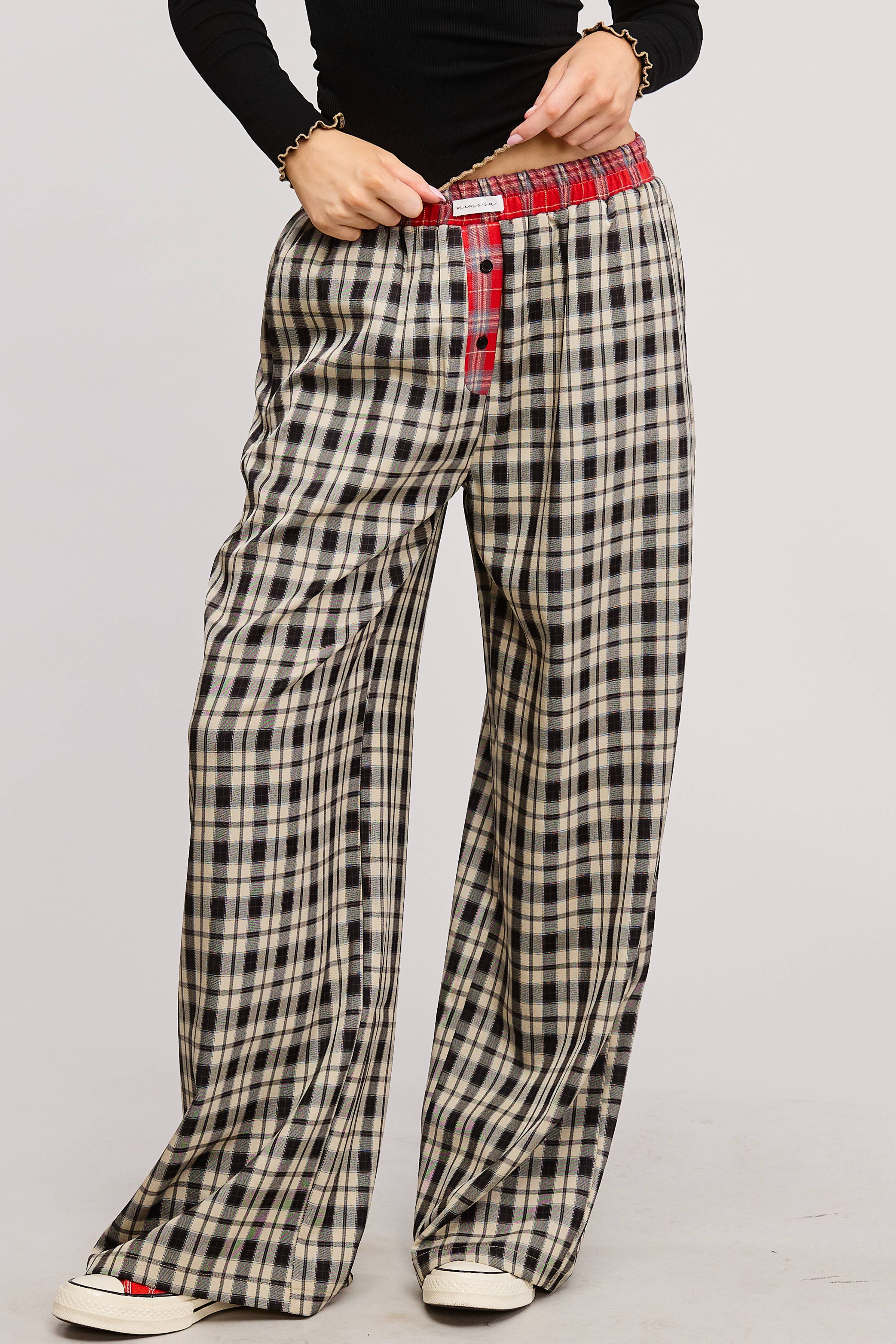 Plaid About You Boxer Pants