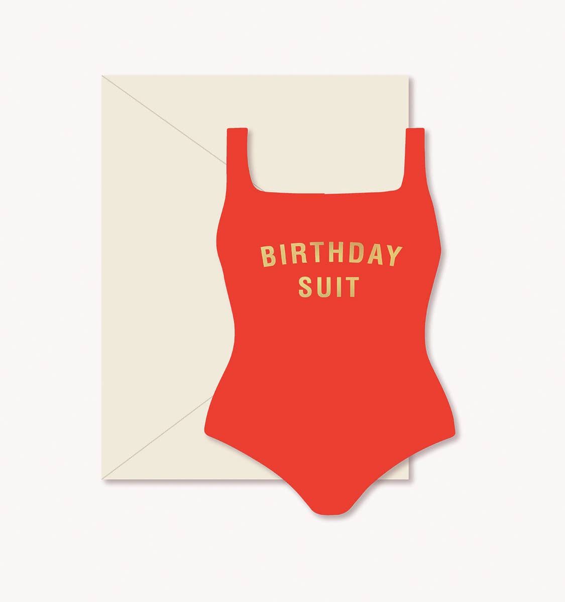 Birthday Suit Flat Card