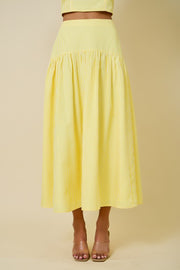 Gingham Maxi Skirt