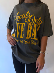 Locals Only Dive Bar Oversized Tee