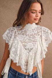 Blooming Lace Top