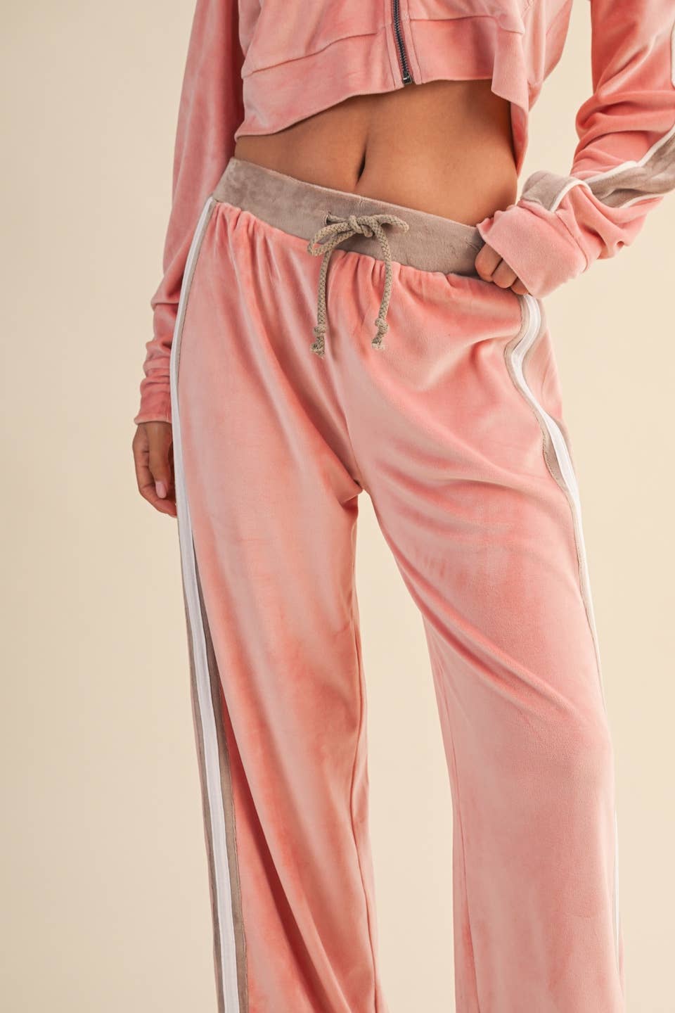 Velour Tracksuit Pants