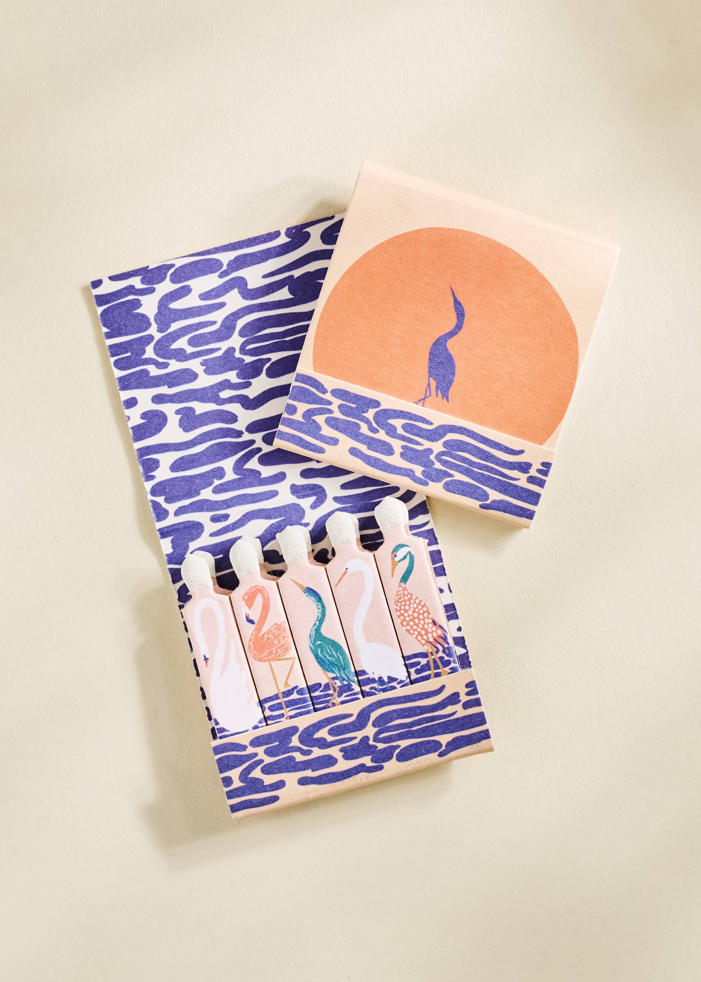 Tropical Sunset Birds Matchbooks
