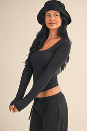 Soft Knit Long Sleeve Top